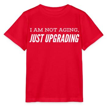 40th Birthday Saying - Stanley/Stella MINI CREATOR Kids’ T-Shirt - red - Front - Jaiden (125cm)