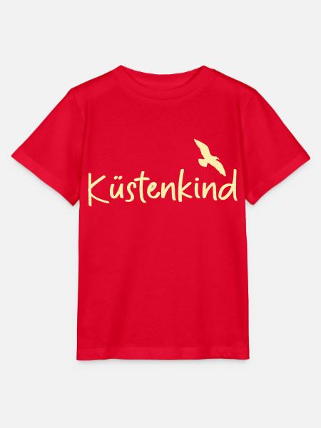 Küstenkind Möwe - Stanley/Stella Kinder T-Shirt MINI CREATOR - Rot