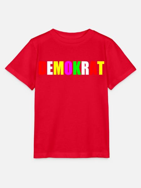 Demokrat - Stanley/Stella Kinder T-Shirt MINI CREATOR - Rot