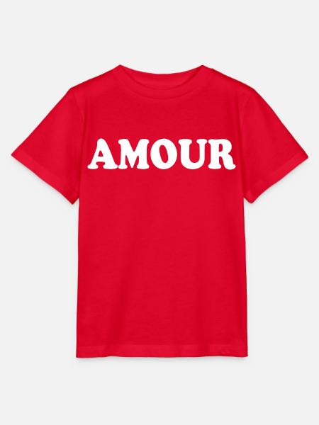 Amour - Stanley/Stella Kinder T-Shirt MINI CREATOR  - Rot