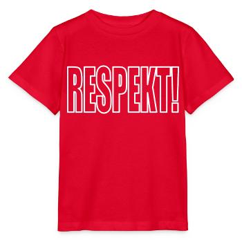 RESPEKT! - Stanley/Stella Kinder T-Shirt MINI CREATOR  - Rot - Vorne - Jaiden (125cm)