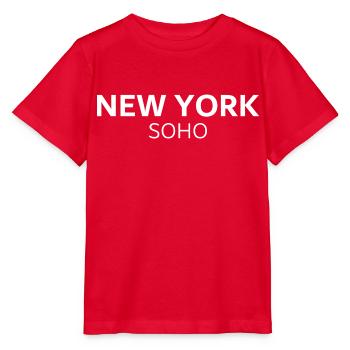 New York - Soho - USA - America - NYC - Stanley/Stella MINI CREATOR Kids’ T-Shirt - red - Front - Jaiden (125cm)