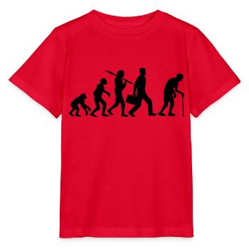 Evolution Opa Design - Stanley/Stella Kinder T-Shirt MINI CREATOR  - Rot - Vorne - Jaiden (125cm)