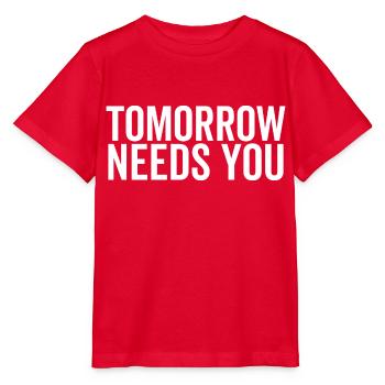 Morgen braucht Sie - Stanley/Stella Kinder T-Shirt MINI CREATOR  - Rot - Vorne - Jaiden (125cm)
