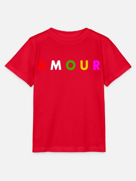 Amour - Stanley/Stella Kinder T-Shirt MINI CREATOR  - Rot
