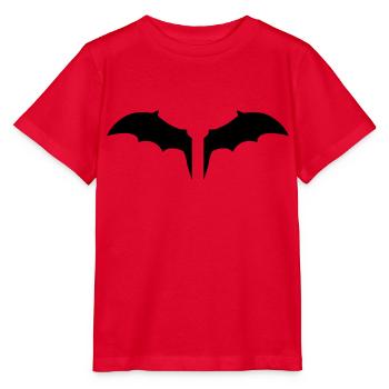 2 fluegel flughund fledermaus comic cartoon lustig - Stanley/Stella Kinder T-Shirt MINI CREATOR  - Rot - Vorne - Jaiden (125cm)