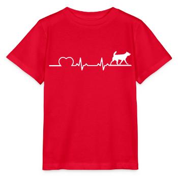 Dog dog - Stanley/Stella MINI CREATOR Kids’ T-Shirt - red - Front - Jaiden (125cm)