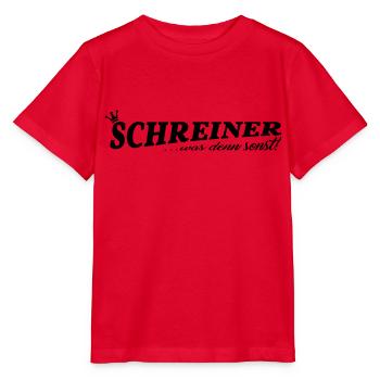 Schreiner - Stanley/Stella Kinder T-Shirt MINI CREATOR  - Rot - Vorne - Jaiden (125cm)
