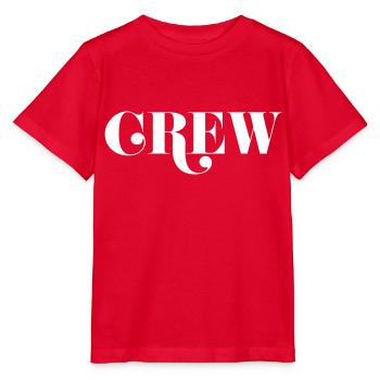Équipage - T-shirt bio MINI CREATOR Stanley/Stella Enfant - rouge - Devant - Jaiden (125cm)