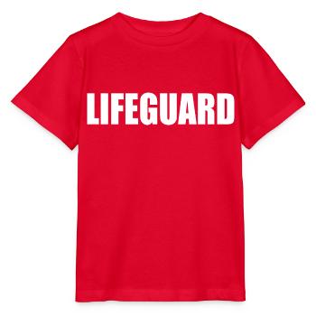 lifeguard - Stanley/Stella MINI CREATOR Kids’ T-Shirt - red - Front - Jaiden (125cm)