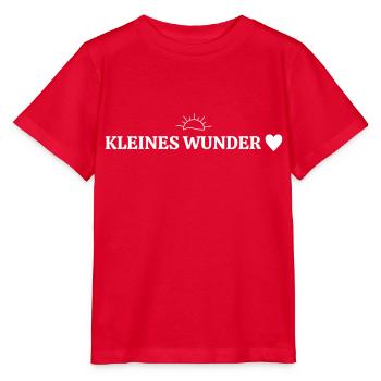 Kleines Wunder - Stanley/Stella Kinder T-Shirt MINI CREATOR  - Rot - Vorne - Jaiden (125cm)