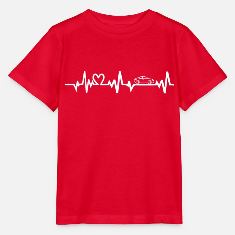 Car car - Stanley/Stella MINI CREATOR Kids’ T-Shirt - red