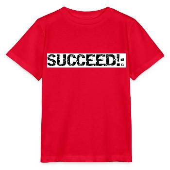 SUCCEED!: - Stanley/Stella Kinder T-Shirt MINI CREATOR  - Rot - Vorne - Jaiden (125cm)