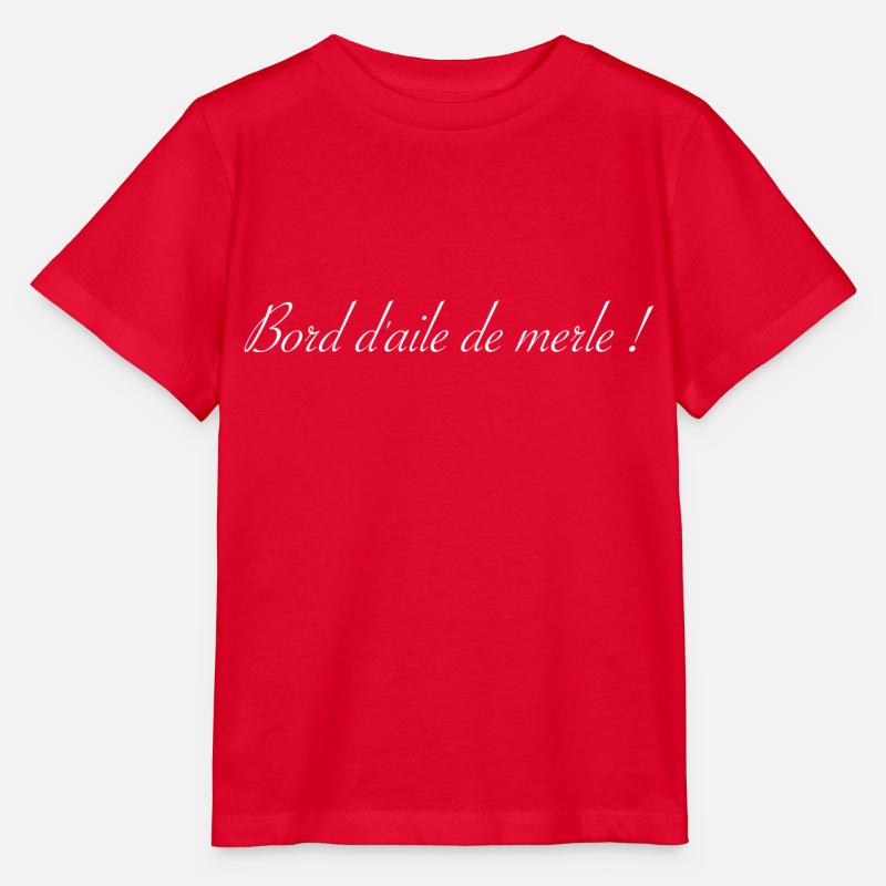 Contrepèterie - T-shirt bio MINI CREATOR Stanley/Stella Enfant - rouge