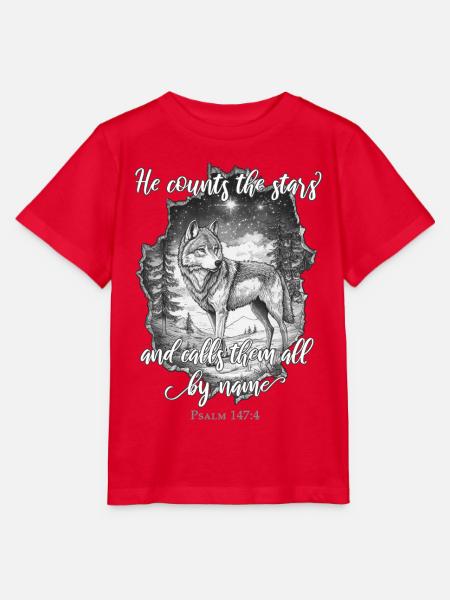 Wolf Christlich - Stanley/Stella Kinder T-Shirt MINI CREATOR - Rot