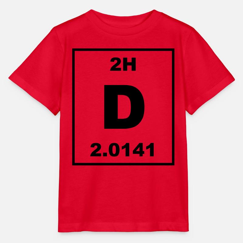 D (deuterium) - psml - Stanley/Stella Kinder T-Shirt MINI CREATOR  - Rot
