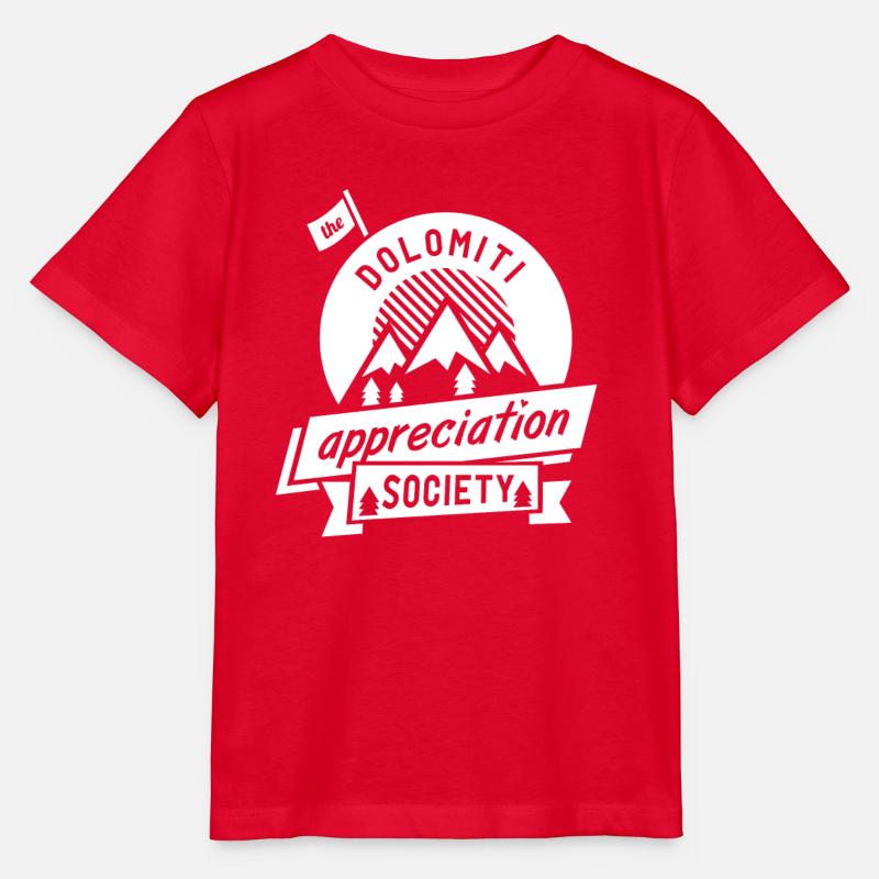 Appréciation Dolomite blanc - T-shirt bio MINI CREATOR Stanley/Stella Enfant - rouge