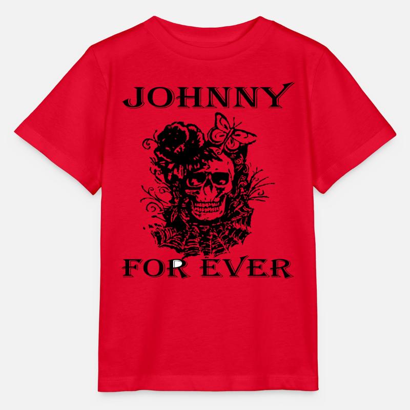 Johnny for ever - T-shirt bio MINI CREATOR Stanley/Stella Enfant - rouge