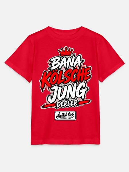 Bana Kölsche Jung derler – Köln Streetwear - Stanley/Stella Kinder T-Shirt MINI CREATOR  - Rot