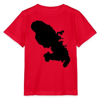 Martinique - T-shirt bio MINI CREATOR Stanley/Stella Enfant - rouge - Devant - Jaiden (125cm)