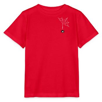 Spinne "Igitte" - Stanley/Stella Kinder T-Shirt MINI CREATOR  - Rot - Vorne - Jaiden (125cm)