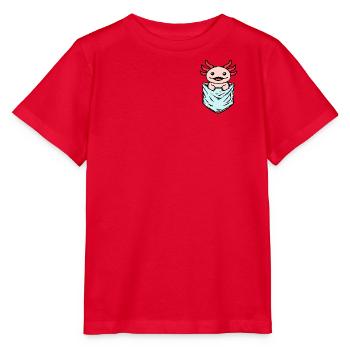 Animation Comic Anime Japon Zeichentrick Manga - T-shirt bio MINI CREATOR Stanley/Stella Enfant - rouge - Devant - Jaiden (125cm)
