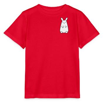 Lustiger Hase - Stanley/Stella Kinder T-Shirt MINI CREATOR  - Rot - Vorne - Jaiden (125cm)