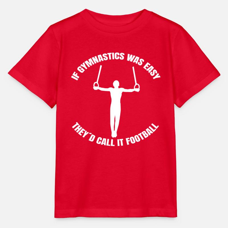 Ginnastica Esercizi a terra Ginnastica Apparato ginnastica Club di ginnastica - Maglietta per bambini MINI CREATOR di Stanley/Stella - rosso