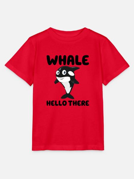 Wal Hallo - Stanley/Stella Kinder T-Shirt MINI CREATOR - Rot