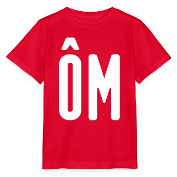 OM! Home! - T-shirt bio MINI CREATOR Stanley/Stella Enfant - rouge - Devant - Jaiden (125cm)