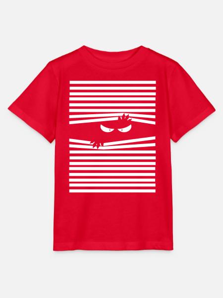 Monster - Stanley/Stella Kinder T-Shirt MINI CREATOR  - Rot