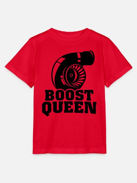 Boost Queen - Stanley/Stella Kinder T-Shirt MINI CREATOR  - Rot