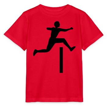 hurdling Hurdle race - Stanley/Stella MINI CREATOR Kids’ T-Shirt - red - Front - Jaiden (125cm)