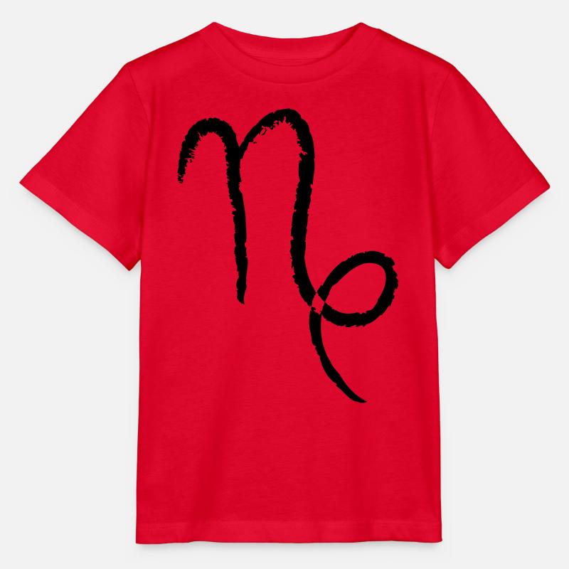 Sternzeichen Steinbock - Capricorn - Stanley/Stella Kinder T-Shirt MINI CREATOR  - Rot
