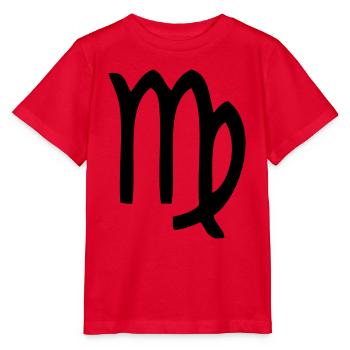 sternzeichen leer - Stanley/Stella Kinder T-Shirt MINI CREATOR  - Rot - Vorne - Jaiden (125cm)