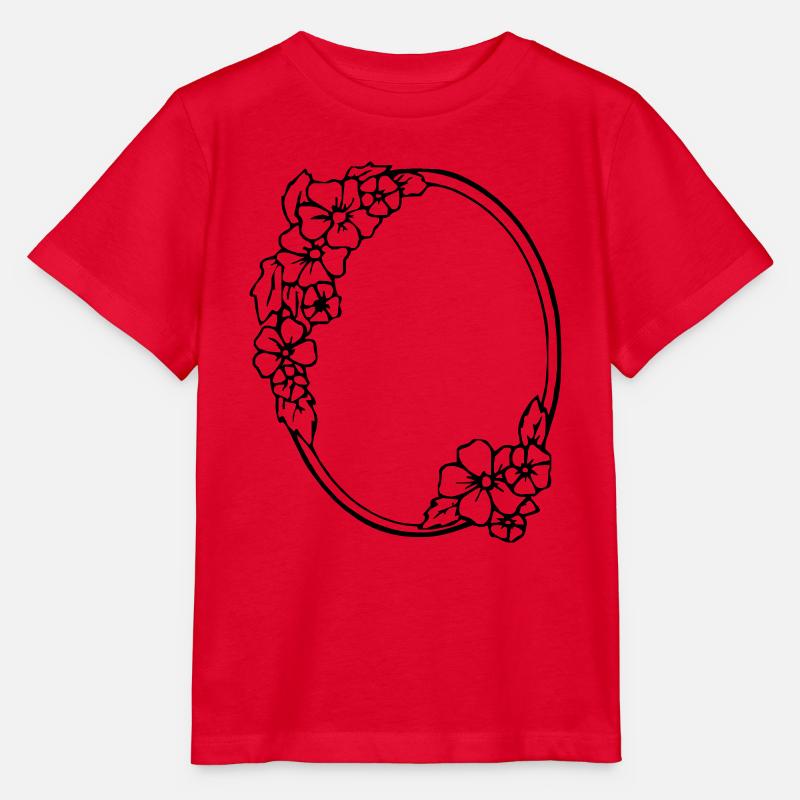 Verzierter Spiegel - Stanley/Stella Kinder T-Shirt MINI CREATOR  - Rot