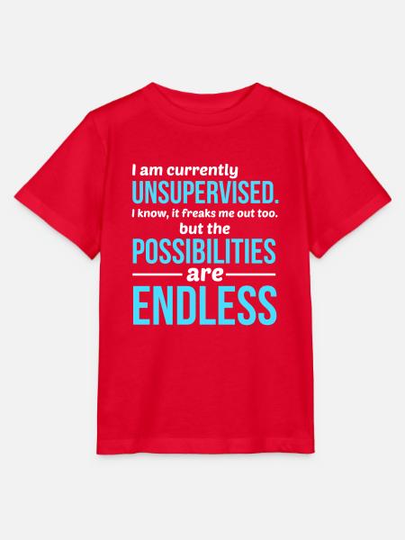 Unsupervised - Stanley/Stella Kinder T-Shirt MINI CREATOR  - Rot