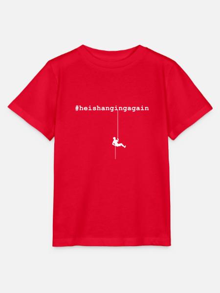 CLIMBING-RAPPELING - Stanley/Stella Kinder T-Shirt MINI CREATOR - Rot