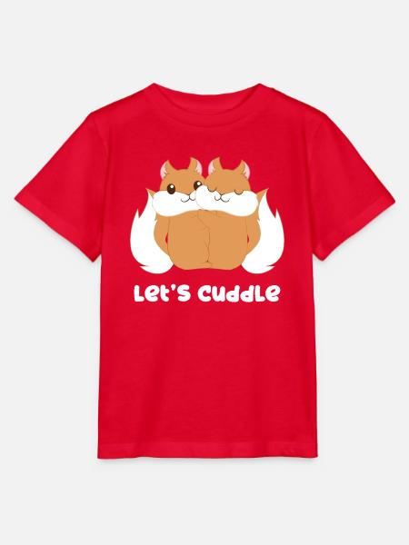 Eichhörnchen - Kuscheln - Eichkätzchen - Geschenk - Stanley/Stella Kinder T-Shirt MINI CREATOR  - Rot