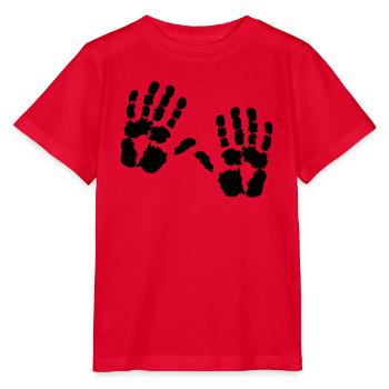 Ne me touche pas - T-shirt bio MINI CREATOR Stanley/Stella Enfant - rouge - Devant - Jaiden (125cm)