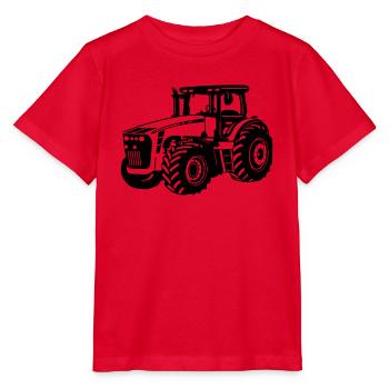 Tractor - Stanley/Stella MINI CREATOR Kids’ T-Shirt - red - Front - Jaiden (125cm)