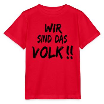 We are the people - Stanley/Stella MINI CREATOR Kids’ T-Shirt - red - Front - Jaiden (125cm)