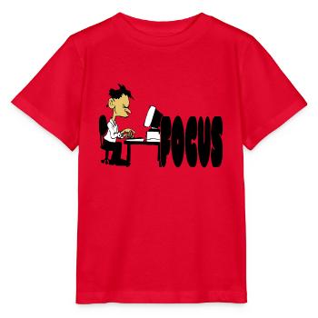 Office workaholic - Stanley/Stella MINI CREATOR Kids’ T-Shirt - red - Front - Jaiden (125cm)