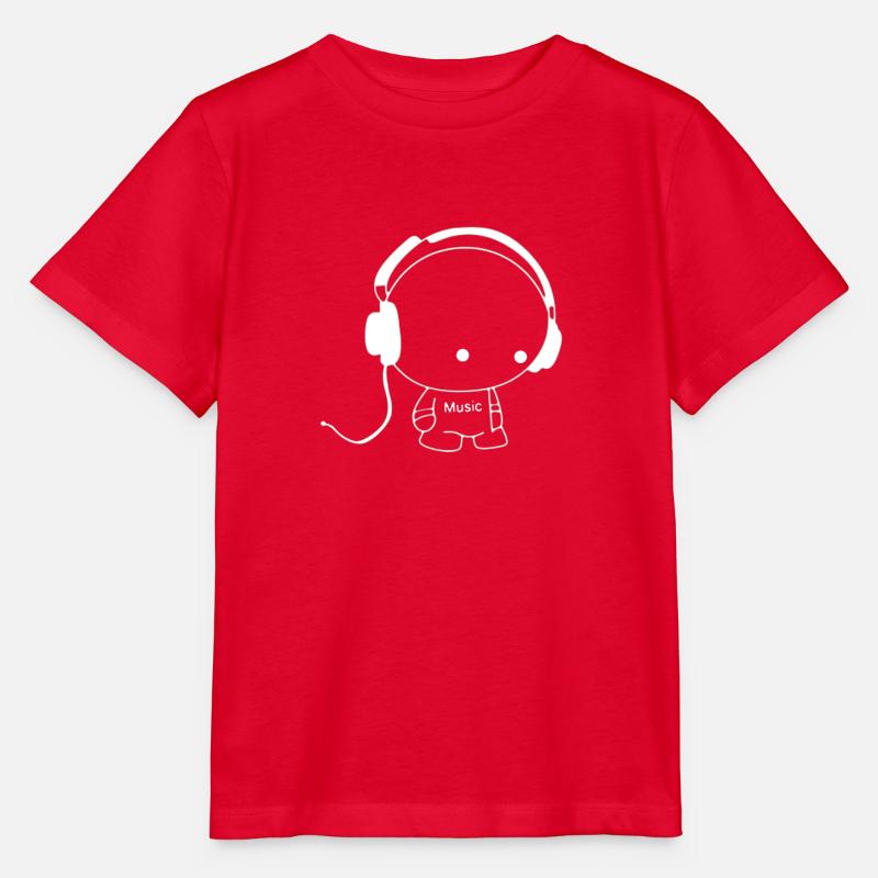 Musique Hommes - T-shirt bio MINI CREATOR Stanley/Stella Enfant - rouge