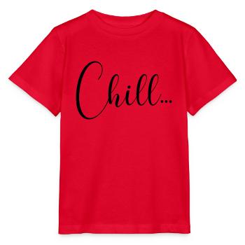 CHILL - Stanley/Stella Kinder T-Shirt MINI CREATOR  - Rot - Vorne - Jaiden (125cm)