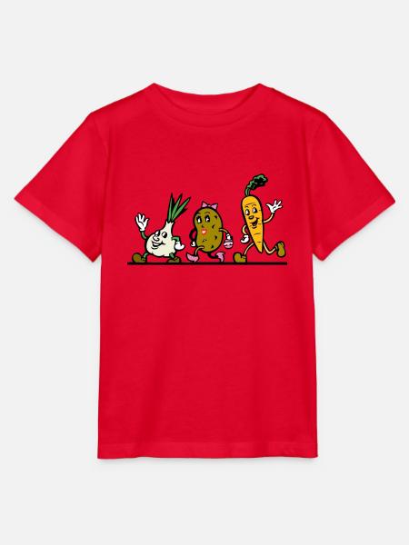 vegetables 29063 1280 - Stanley/Stella Kinder T-Shirt MINI CREATOR  - Rot
