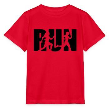 Running Woman, runner, run - T-shirt bio MINI CREATOR Stanley/Stella Enfant - rouge - Devant - Jaiden (125cm)