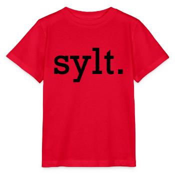Sylt. - T-shirt bio MINI CREATOR Stanley/Stella Enfant - rouge - Devant - Jaiden (125cm)