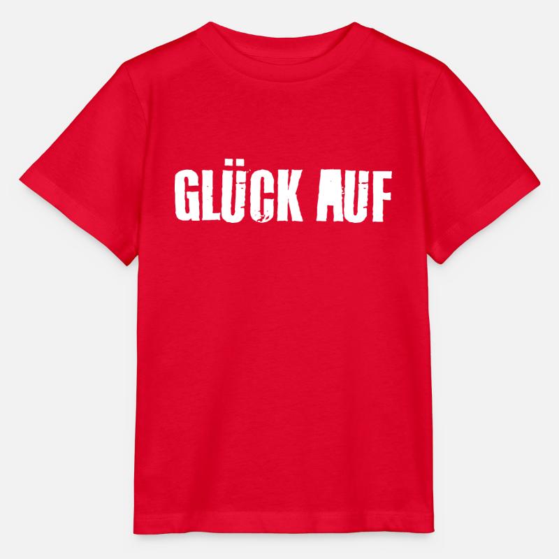 Le bonheur - T-shirt bio MINI CREATOR Stanley/Stella Enfant - rouge