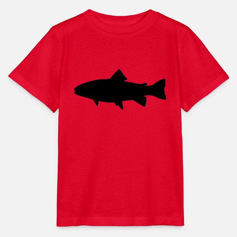 poisson - T-shirt bio MINI CREATOR Stanley/Stella Enfant - rouge